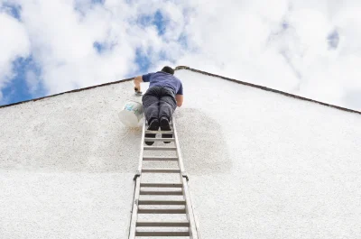Peinture extérieure à Vasselin — façades et ravalement
